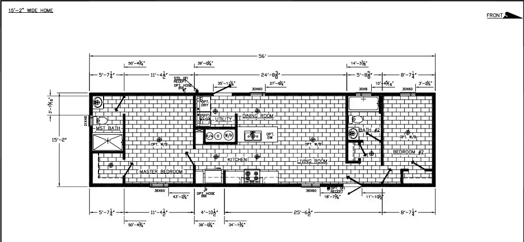 Model floorplan