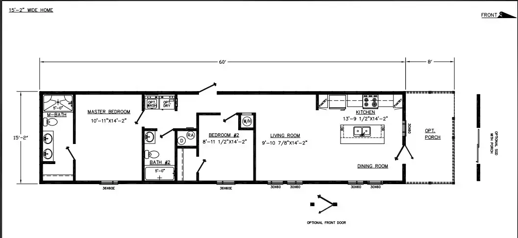 Model floorplan