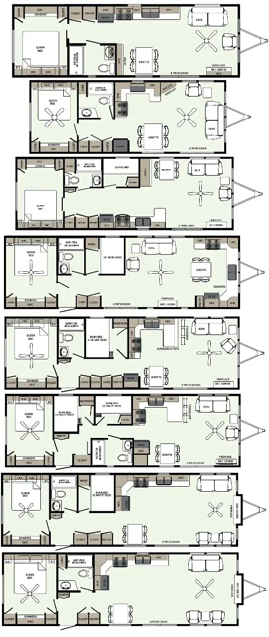 Model floorplan