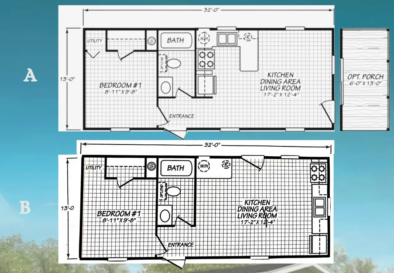 Model floorplan