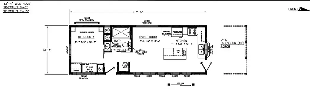 Model floorplan